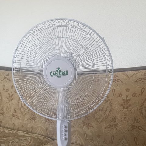 Pervane çalışır durumda